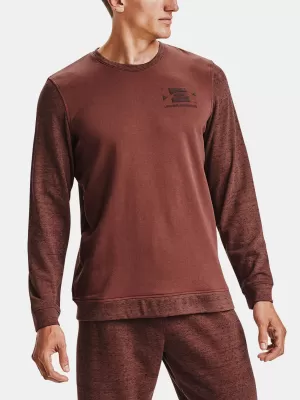 Herren-Sweatshirt UNDER ARMOUR SPORTSTYLE TERRY KO CREW 1357103-688 ROT