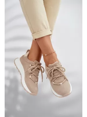 Damen-Sneaker EVENTO 26SP17-9777 BEIGE