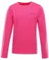 Schnell trocknendes Kinder-T-Shirt ALPINE PRO LOUSO ROSA GLÜHEN