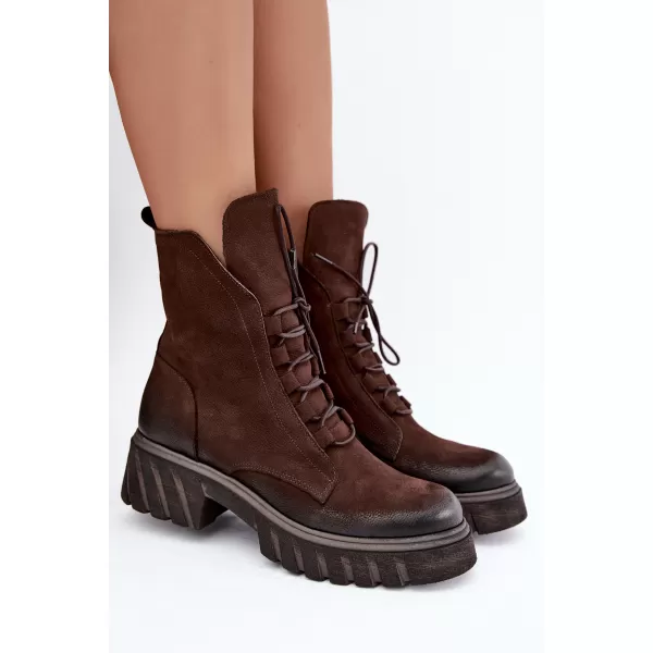 Damenschuhe ZAZOO 1850 SCHOKOLADE 