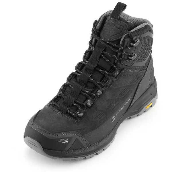  Outdoor-Schuhe ALPINE PRO KERELE DUNKLES ECHTES GRAU 