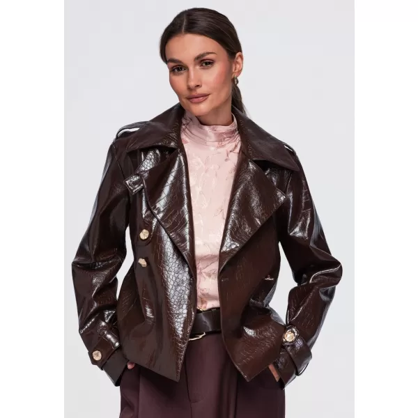  Damenjacke OMBRE OW-JAFL-0144 BRAUN 