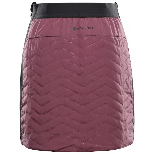  Isolierter Rock für Damen ALPINE PRO LOLLA 3 TRAUBENNEKTAR 