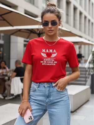 Damen-T-Shirt DSTREET NX5026RY-RD ROT