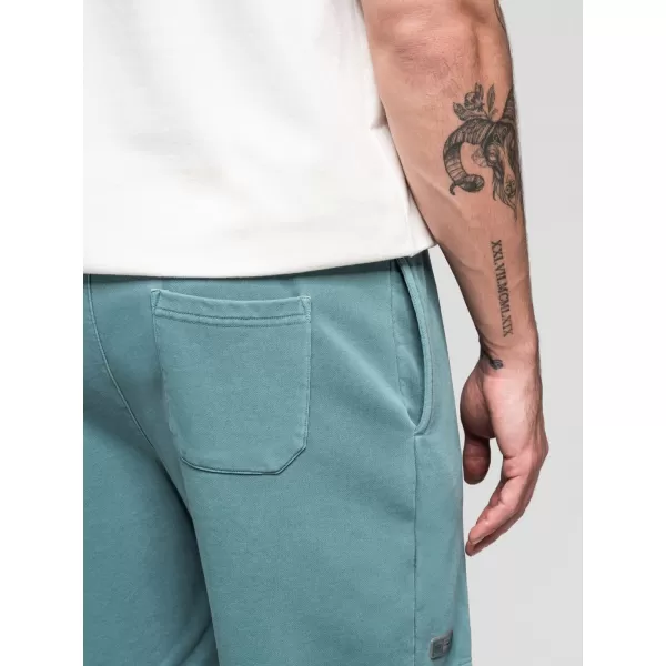  Herren-Shorts OMBRE Z126 MARINEBLAU/TÜRKIS 