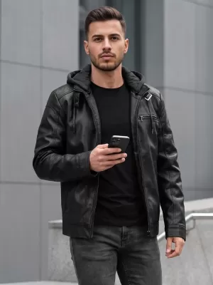 Herrenjacke DSTREET TX5149 SCHWARZ