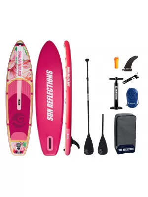 Paddle-Board SUN REFLECTIONS M 10'8'' MINICOMBO SANFTES ROUGE