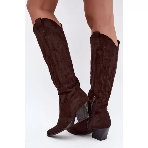  Damenstiefel BOTO 9697A-1 BRAUN 
