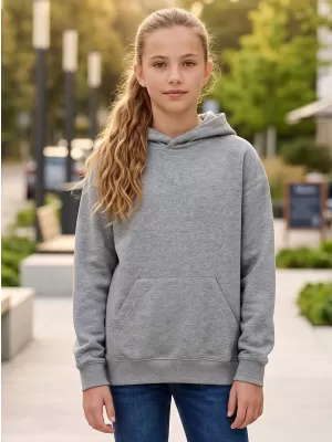 Kinder-Sweatshirt MALFINI CHILL 423 DUNKELGRAUE HIGHLIGHTS