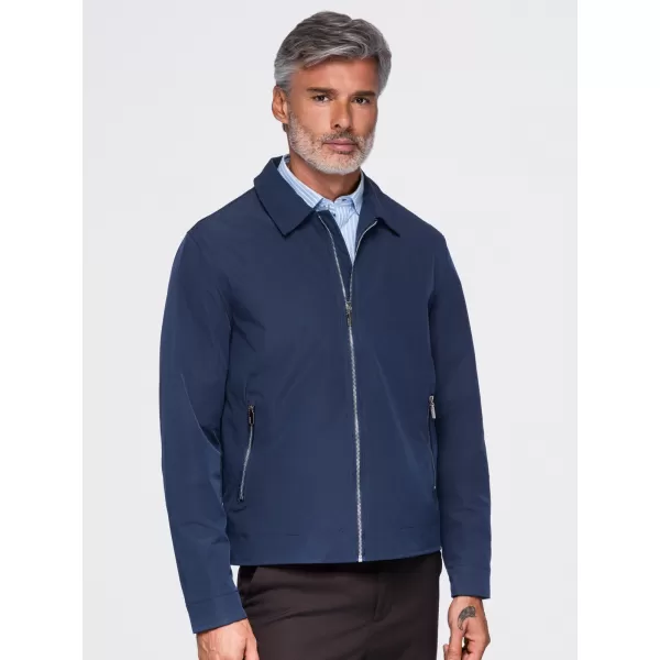  Übergangsjacke für Herren OMBRE OM-JANP-0224 MARINEBLAU 