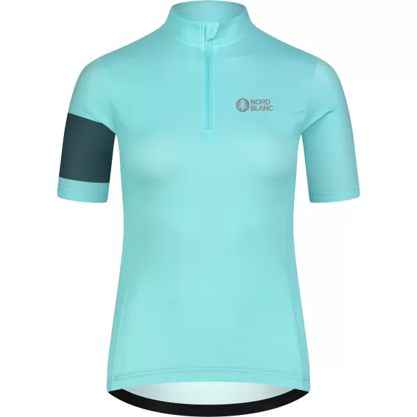  Damen-Radtrikot NORDBLANC ENTHUSIAST NBSLF8084 BLAU 