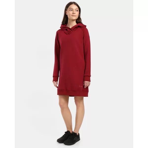  Damen-Sweatshirt KILPI HEYDEN-W 1L0209KI DUNKELROT 