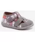Kinderhausschuhe MILAMI 118/BR-34 GRAU
