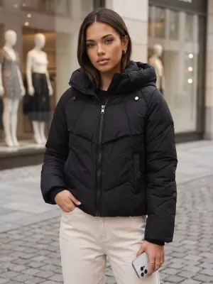 Damenjacke DSTREET TY6082 SCHWARZ