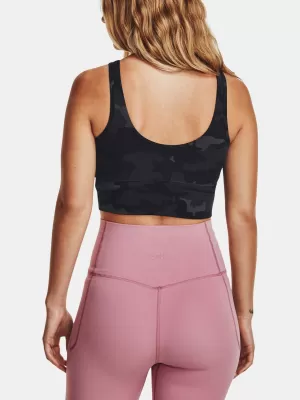 Damen-Tanktop UNDER ARMOUR MERIDIAN FITTED CROPTANKPRNT 1380983-021 SCHWARZ
