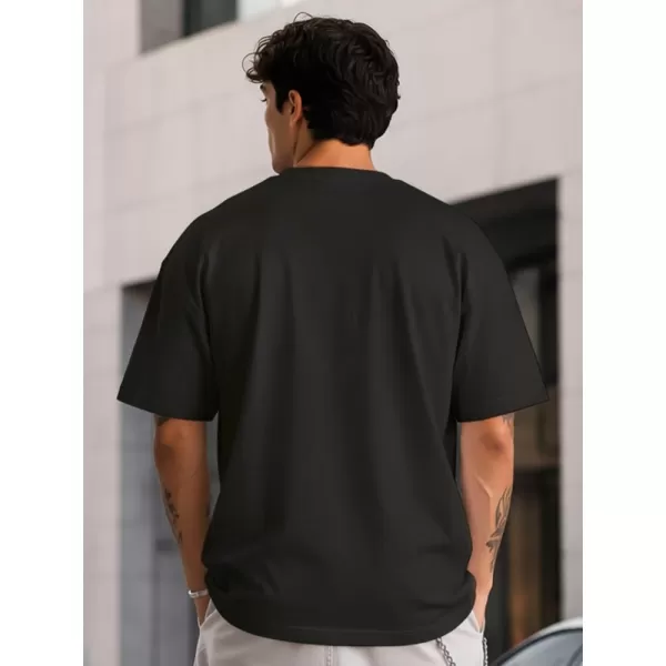  Herren-T-Shirt DSTREET RX5682 SCHWARZ 