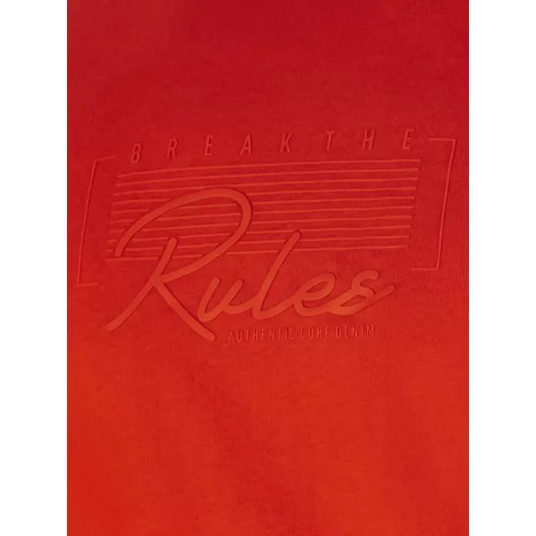  Herren-T-Shirt DSTREET RX5411 ORANGE 