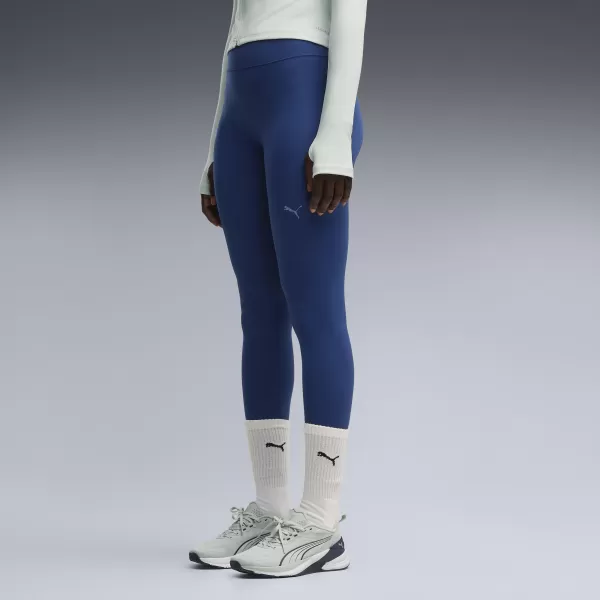  Leggings für Damen PUMA W SHAPELUXE TIGHT - HW 7/8 52746373 PERSISCHBLAU 