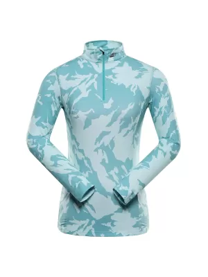 Schnell trocknendes Damen-T-Shirt ALPINE PRO STANSA 2 AQUA SEA PC-VARIANTE