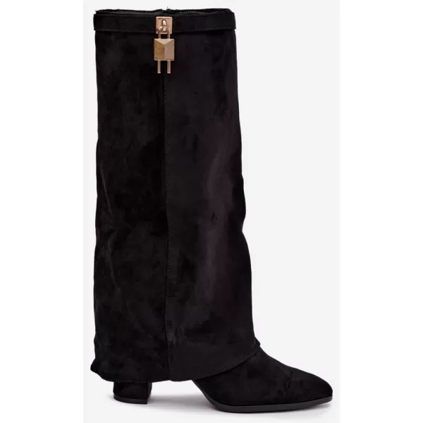  Damenstiefel BOTO NS617P SCHWARZ 