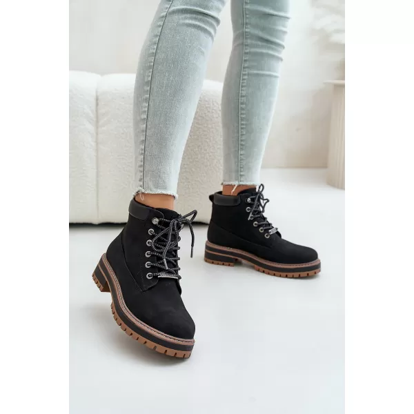  Damen-Stiefeletten BIG STAR SHOES OO274A290 SCHWARZ 