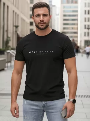 Herren-T-Shirt DSTREET NX5123R-BK SCHWARZ