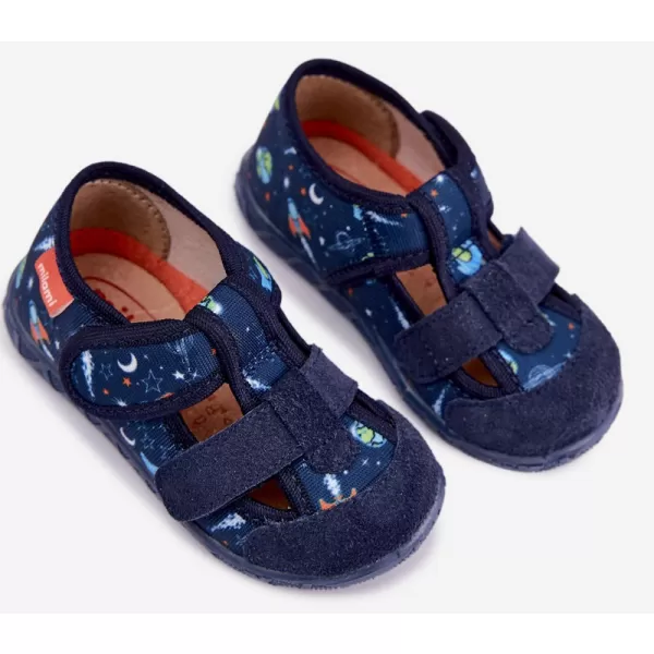  Kinderhausschuhe MILAMI 118/BR-33 BLAU 