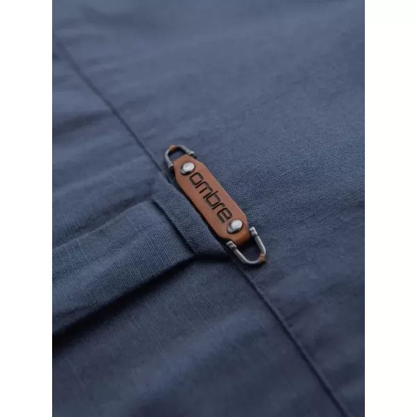  Herrenhemd OMBRE OM-SHCS-0134 BLAU 