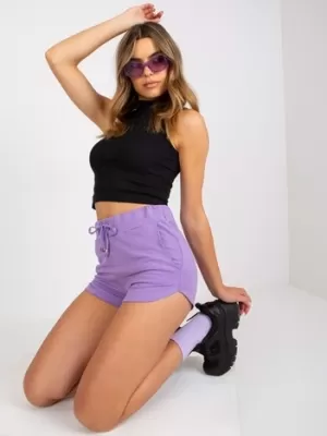 Damen-Shorts BASIC FEEL GOOD AP-SN-119.07 VIOLETT