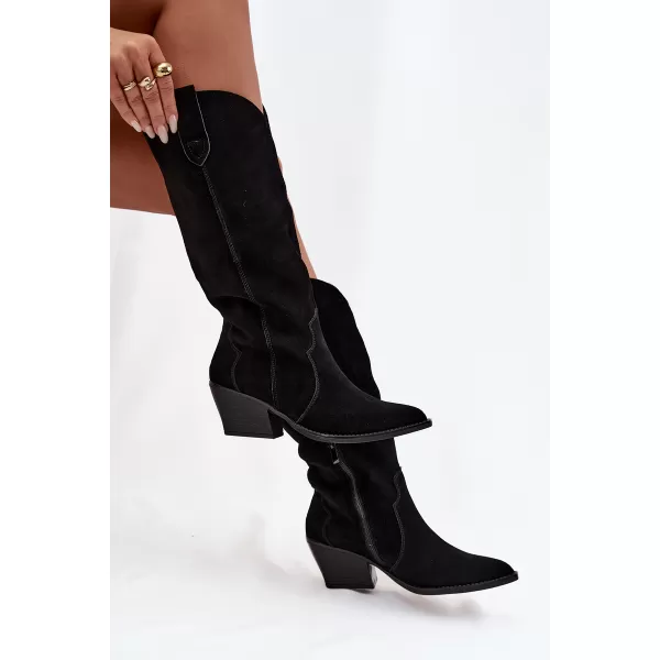  Damenstiefel BOTO 6396 SCHWARZ 