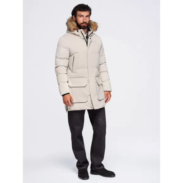 Herrenparka OMBRE OM-JALJ-0310 CREME 