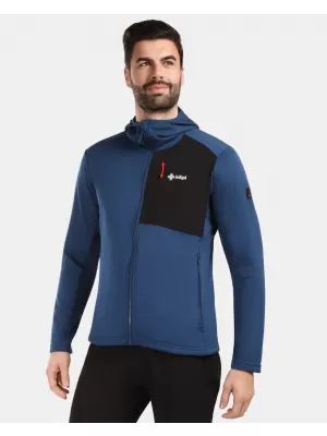 Fleece-Sweatshirt für Herren KILPI SEVELEN-M 1M0202KI DUNKELBLAU