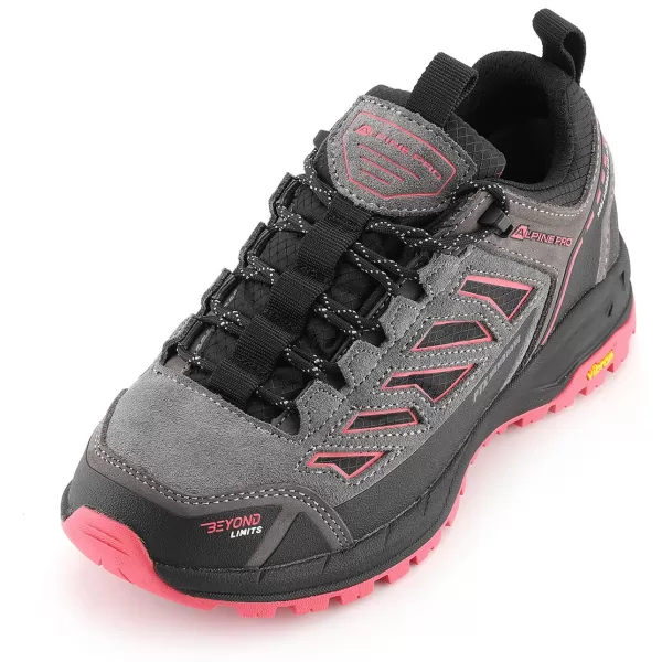  Outdoor-Schuhe ALPINE PRO RIAWE DUNKLES ECHTES GRAU 
