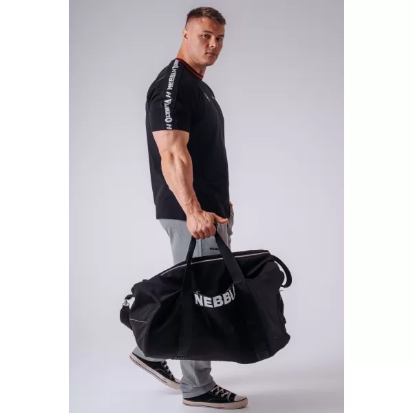  Herren-T-Shirts NEBBIA OLYMPIA MUSCLE COVER 942 SCHWARZ 