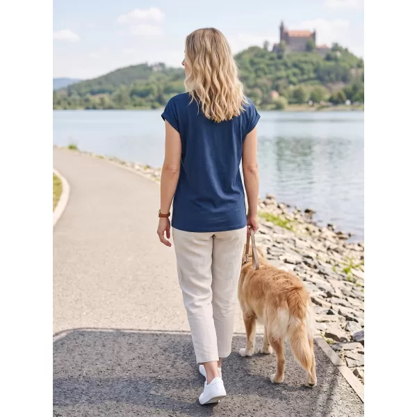  Outdoor-Shirt für Damen ALPINE PRO NOGERA 2 MONDSCHEIN-OZEAN-VARIANTE PB 
