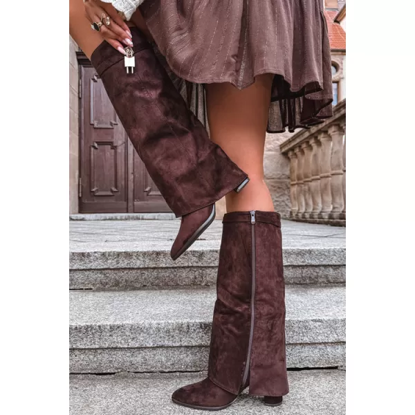  Damenstiefel BOTO NS617P KAFFEE 