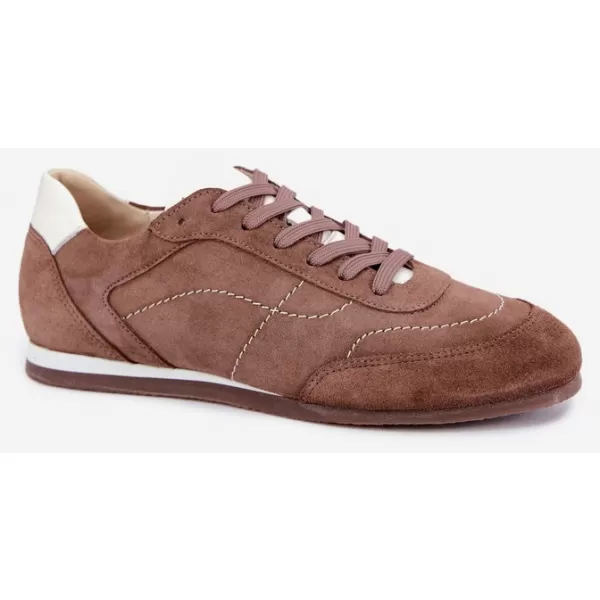  Damen-Sneaker ZAZOO N1414/772/1098 BRAUN/BEIGE 