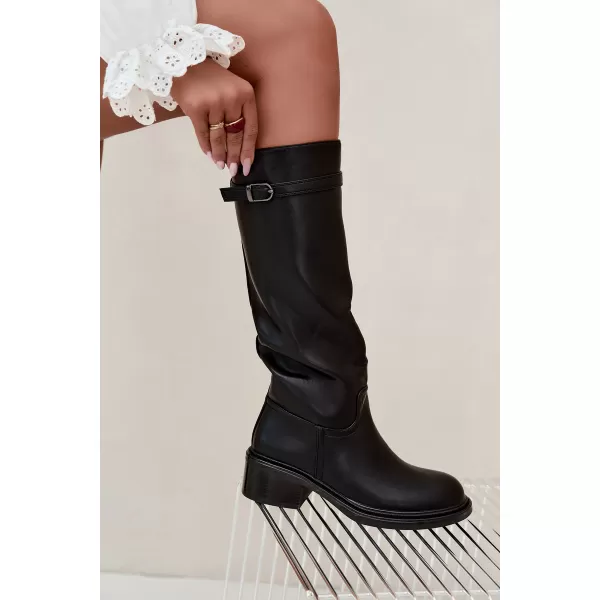  Damenstiefel BOTO C-381 SCHWARZ 