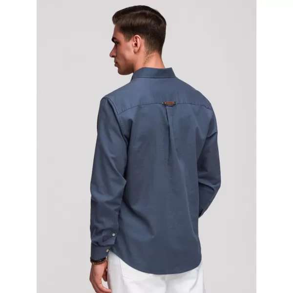  Herrenhemd OMBRE OM-SHCS-0134 BLAU 