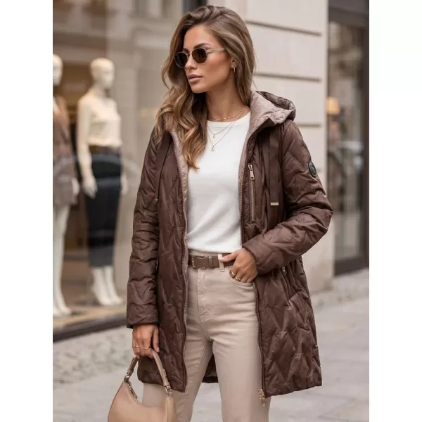  Damenjacke DSTREET TY5769 BRAUN 