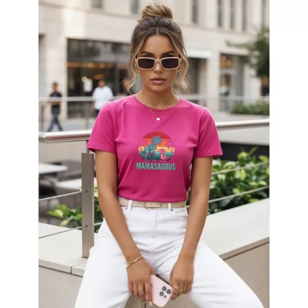  Damen-T-Shirt DSTREET NX5027RY ROSA 