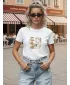 Damen-T-Shirt DSTREET NX8052RY-WH WEIß