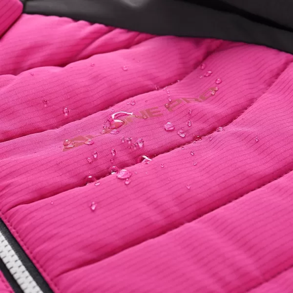  Kinderjacke ALPINE PRO GERLO FUCHSIAROT 