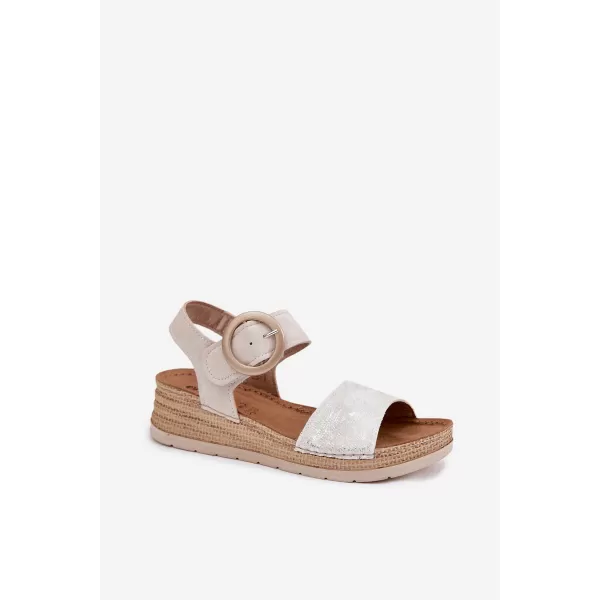  Damensandalen INBLU RV000013 BEIGE 