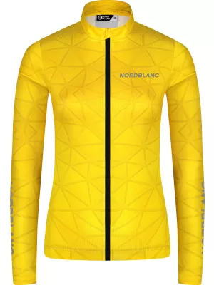 Damen-Radtrikot NORDBLANC VELOFLOW NBSLF8105 BERNSTEIN