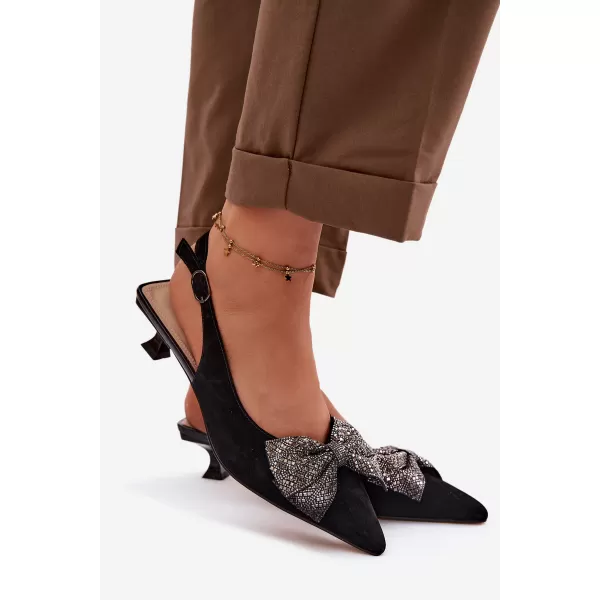  Damensandalen D&A 42761-19 SCHWARZ 