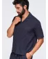 Herrenhemd OMBRE OM-SHSS-0222 MARINEBLAU
