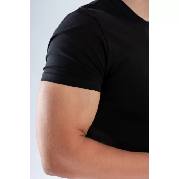  Herren-T-Shirts NEBBIA MIKE MUSCLE FIT 158 SCHWARZ 