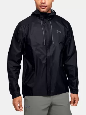 Herrenjacke UNDER ARMOUR CLOUDBURST STORM SHELL 1350950-001 SCHWARZ