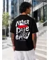 Herren-T-Shirt DSTREET NX4008R-BK-O SCHWARZ
